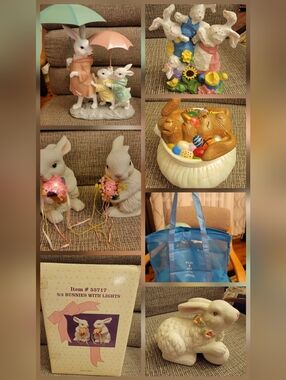 Discounted! Like New- Easter Decorations- In Excellent Condition- 1/2 Off.